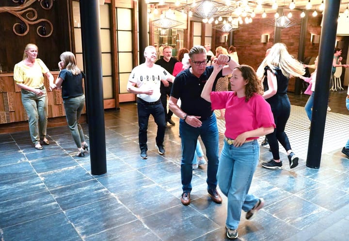 Geslaagde bootcamp 'Disco Swing'